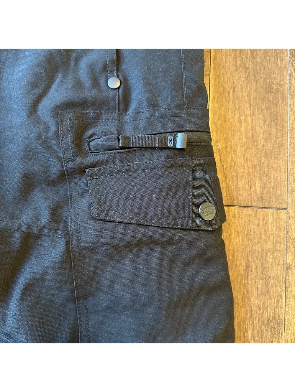 Men’s Ocean & Earth Water Resistant Ski Snow Pants Black Size XL 41/43 - Picture 5 of 15